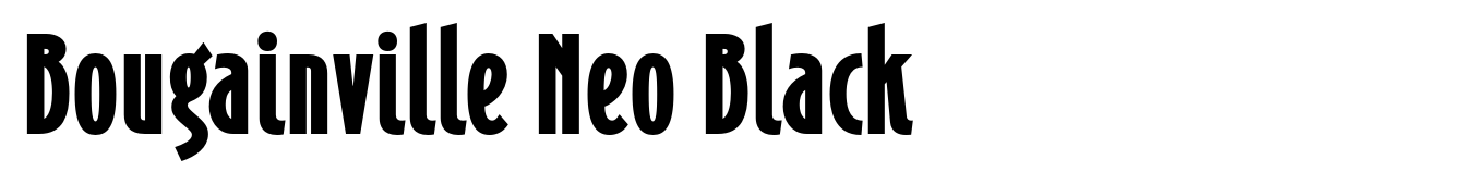 Bougainville Neo Black